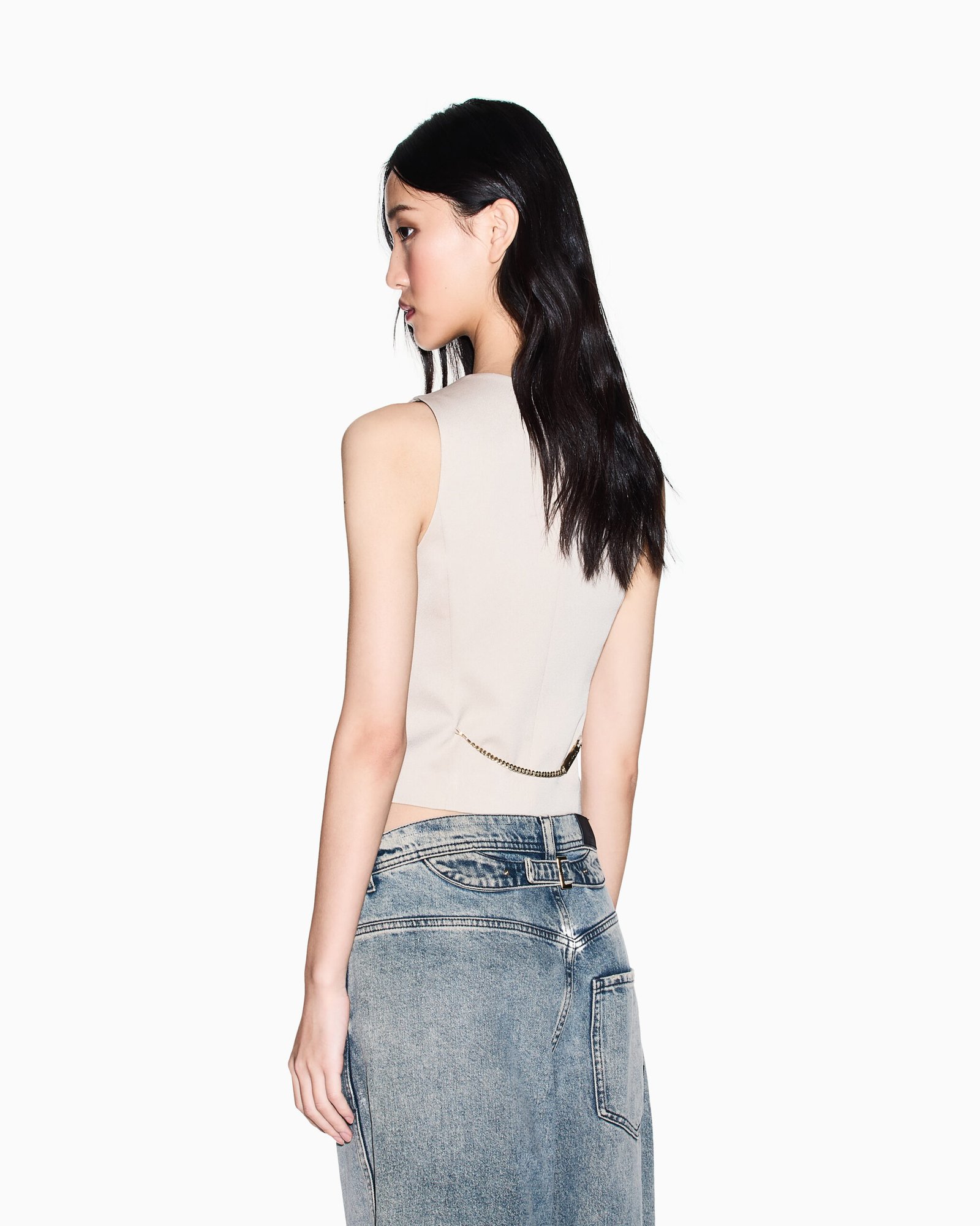 Gilet beige Armani Exchange