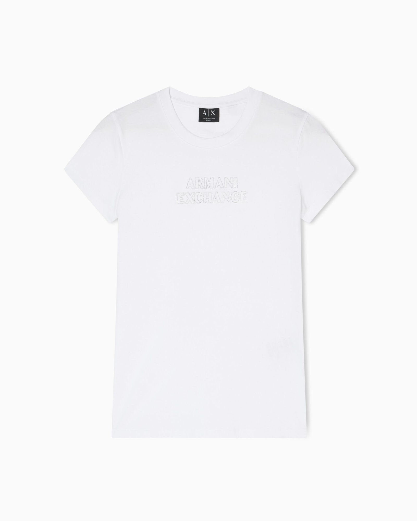 T-shirt Armani Exchange dal taglio moderno, perfetta per un look casual e di tendenza.