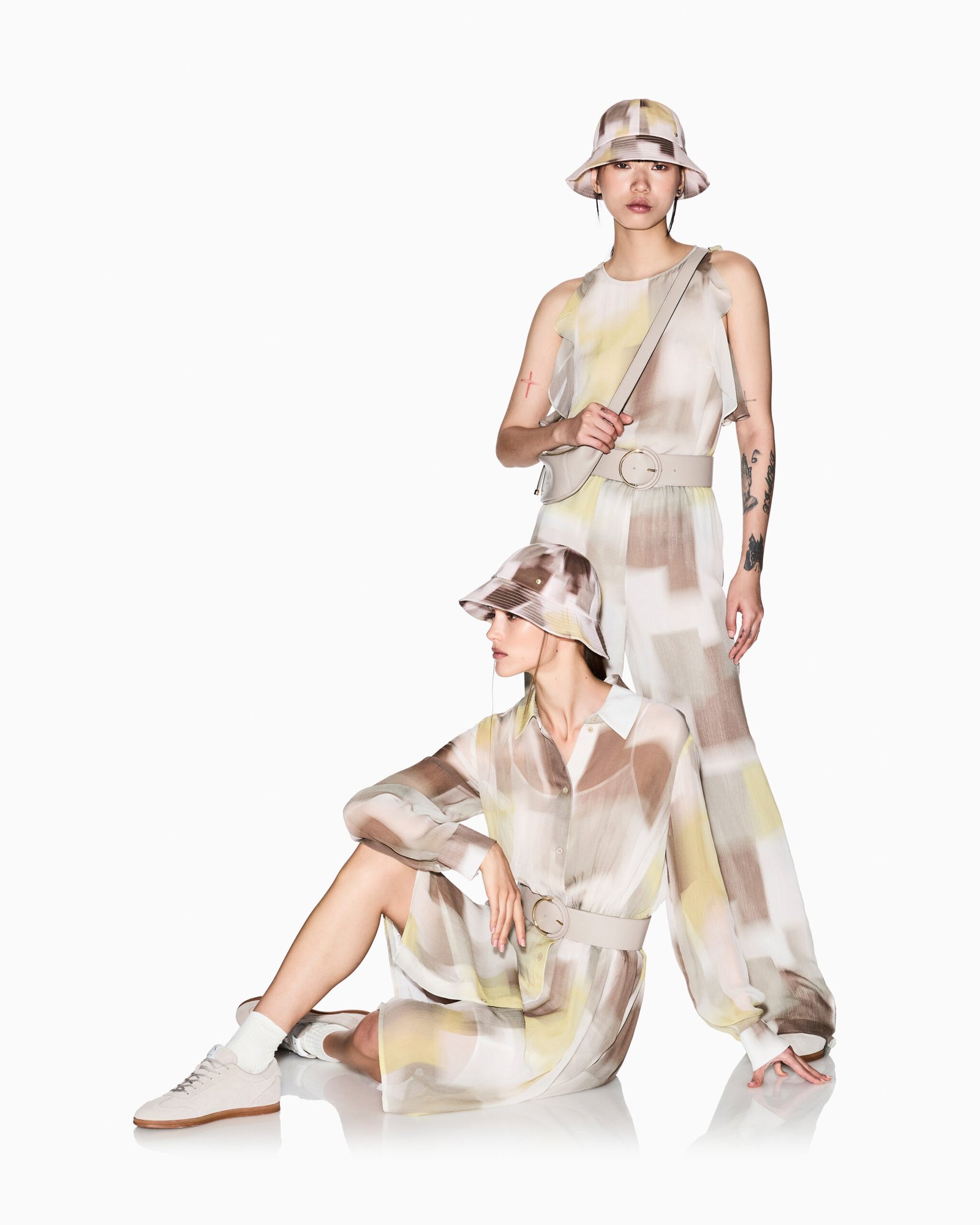 Pantalone a fantasia Armani Exchange da donna