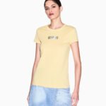 T-shirt gialla Armani Exchange