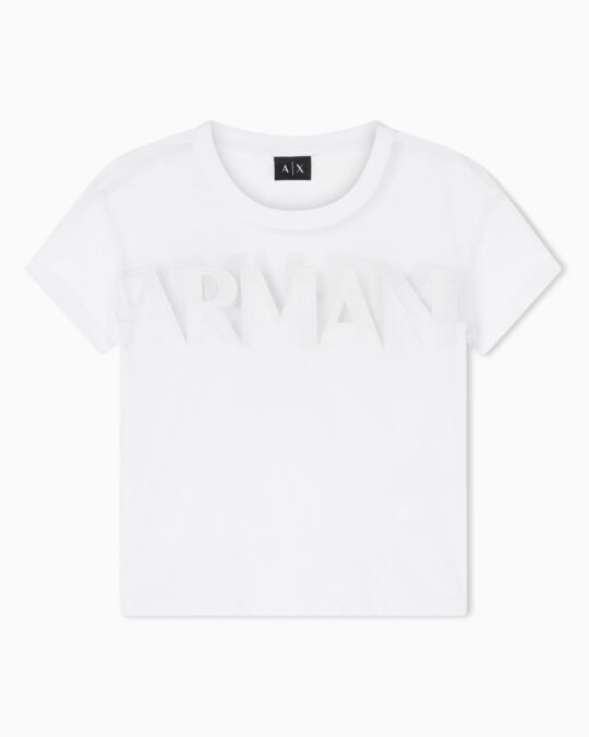 T-shirt con stampa 3D Armani Exchange