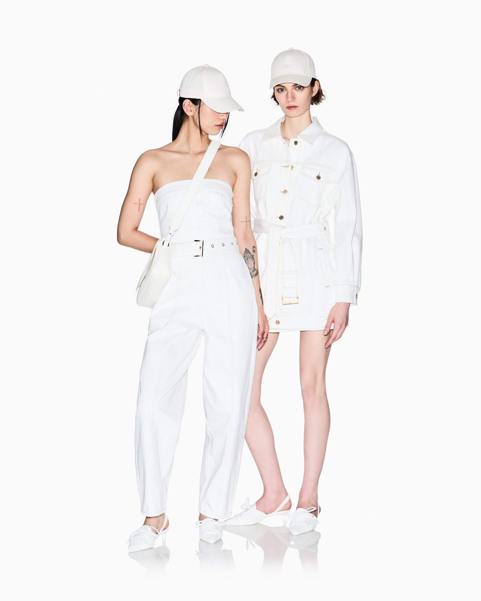 Cappellino baseball donna in cotone Armani Exchange