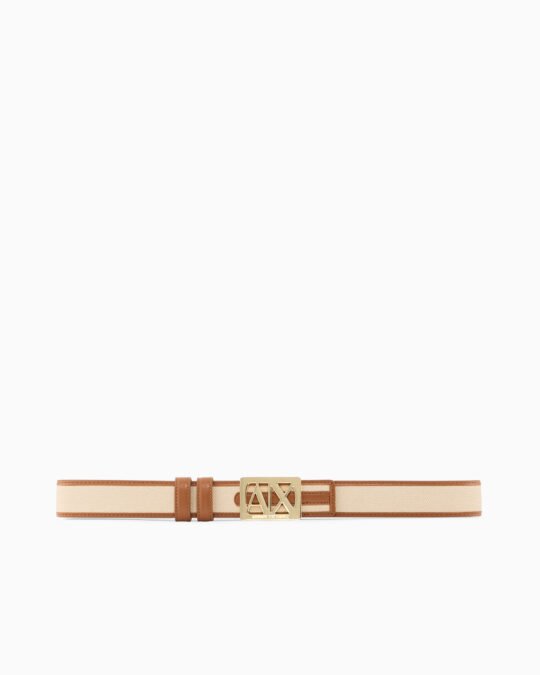 Cintura con placca Armani
