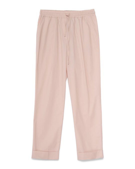 Panta donna Regular Popeline Crochè