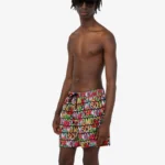 moda mare uomo Moschino Costume da bagno uomo con stampa